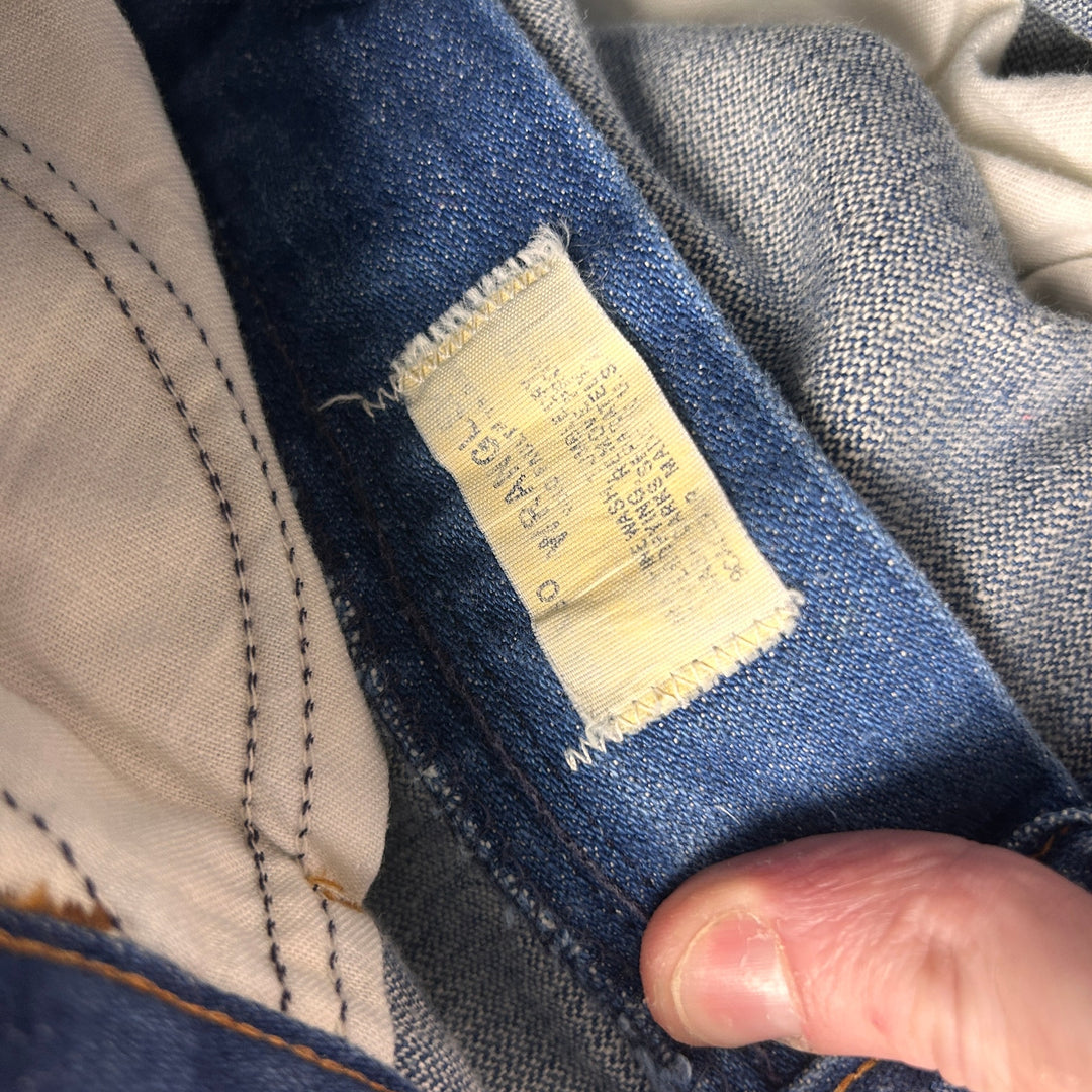 Vintage Wrangler No Fault Denim Boot Cut Jeans Size 32X29