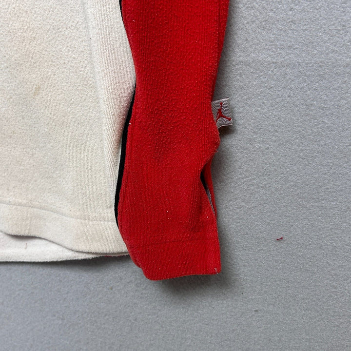 Vintage Nike Air Jordan Shirt Mens 2XL White Red 20th Anniversary French Terry