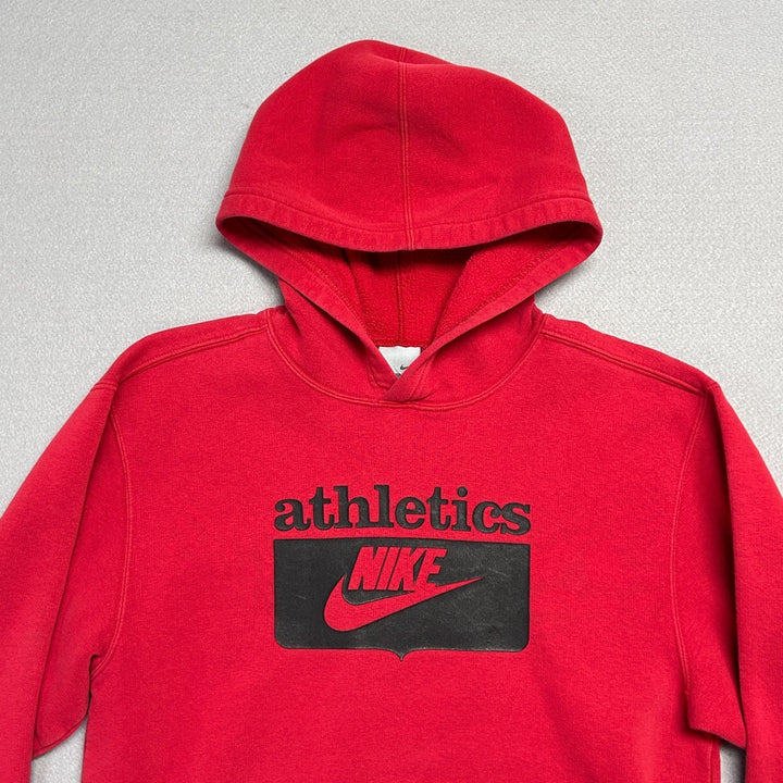 Nike Sportswear Red Hoodie Boy's Size L (14-16) (Adult M) Red Sweatshirt