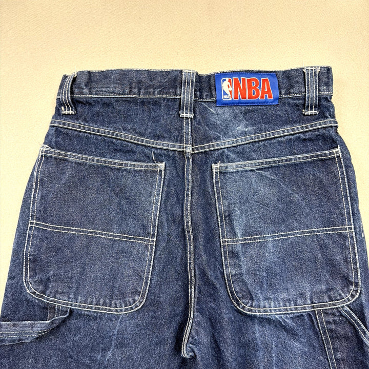Vintage NBA Logo Jeans Size 34
