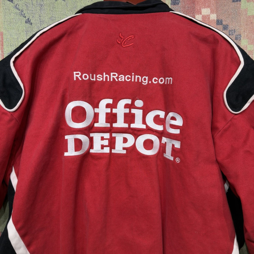 Office Depot Racing Vintage Nascar Jacket XL 2000s