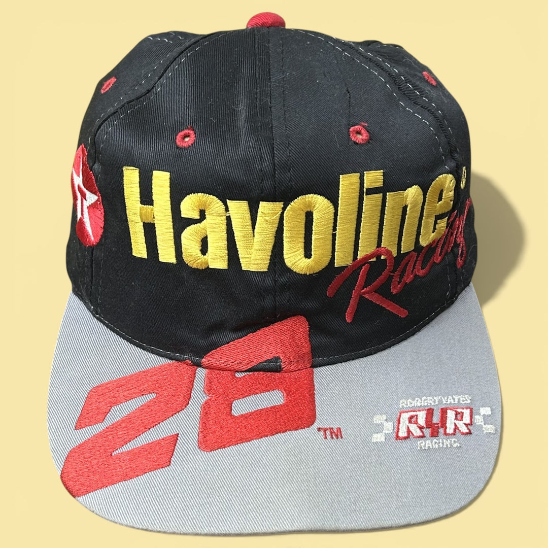 Vintage 90s Texaco Havoline Racing Snapback Hat