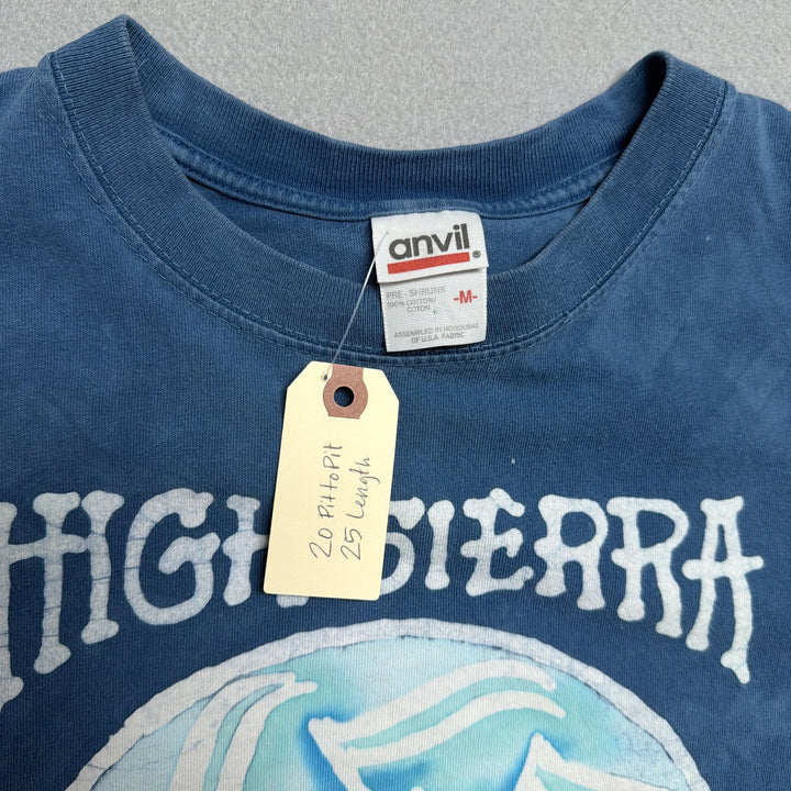 Vintage High Sierra Music Festival Batik Tie Dye T Shirt Size Medium