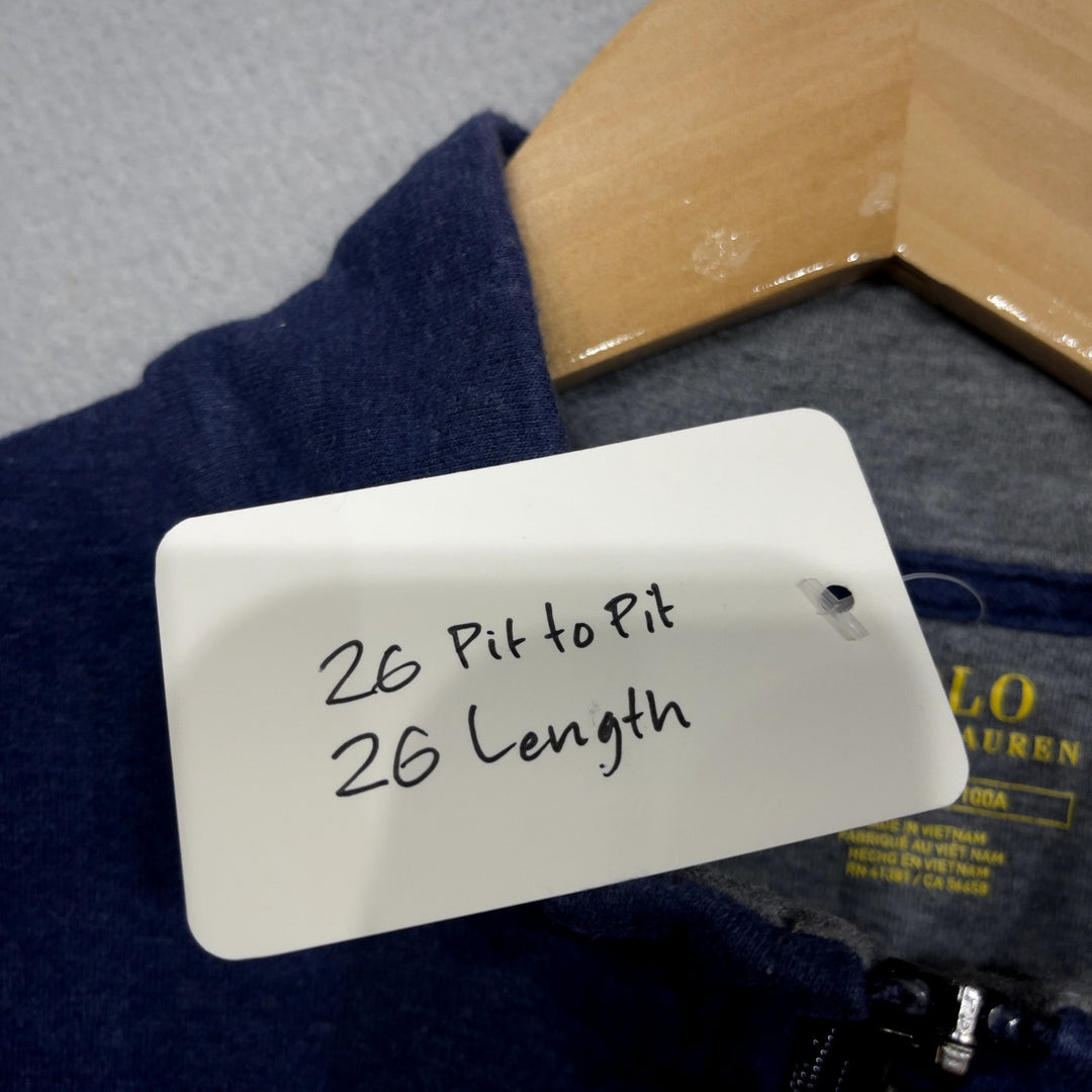 Polo Ralph Lauren Quarter Zip Sweatshirt size Large