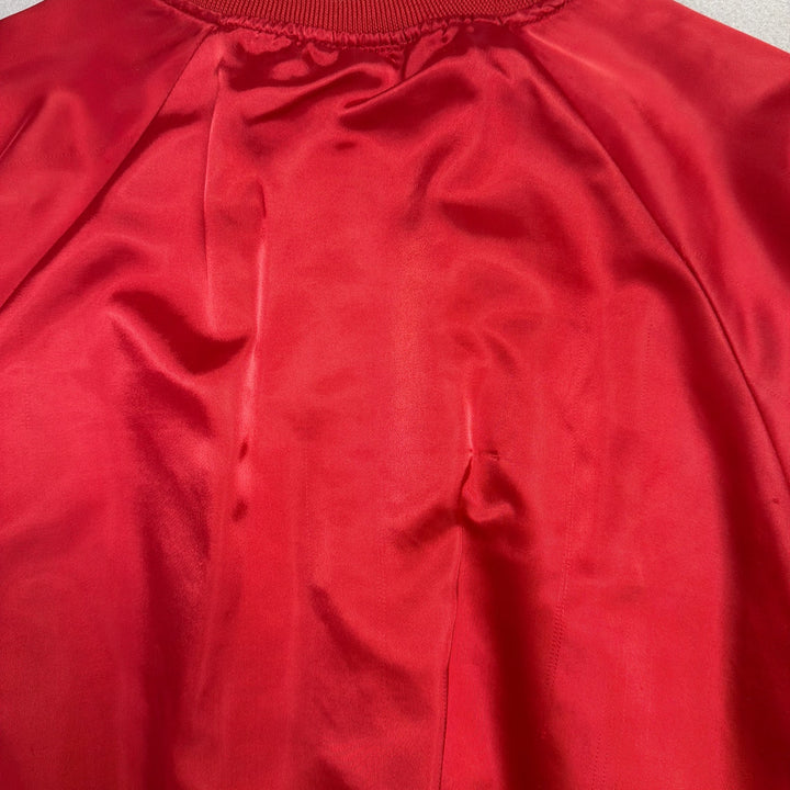 Vintage Enjoy Coke Coca Cola Bomber Jacket Size Large