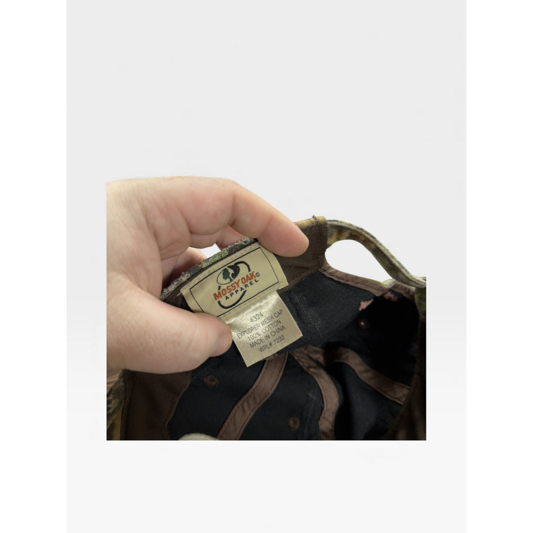 Vintage Mossy Oak Camo 2000s Strap Back Hat