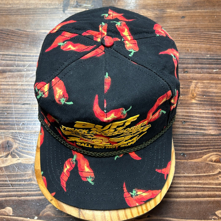 Vintage Buff Truck Accessories Chili Pepper Hat