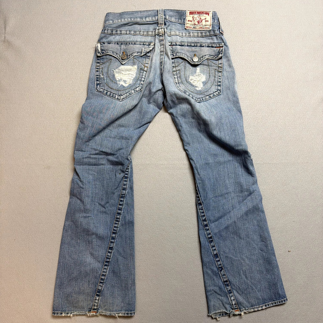 Vintage True Religion Joey Flared Jeans Size 34