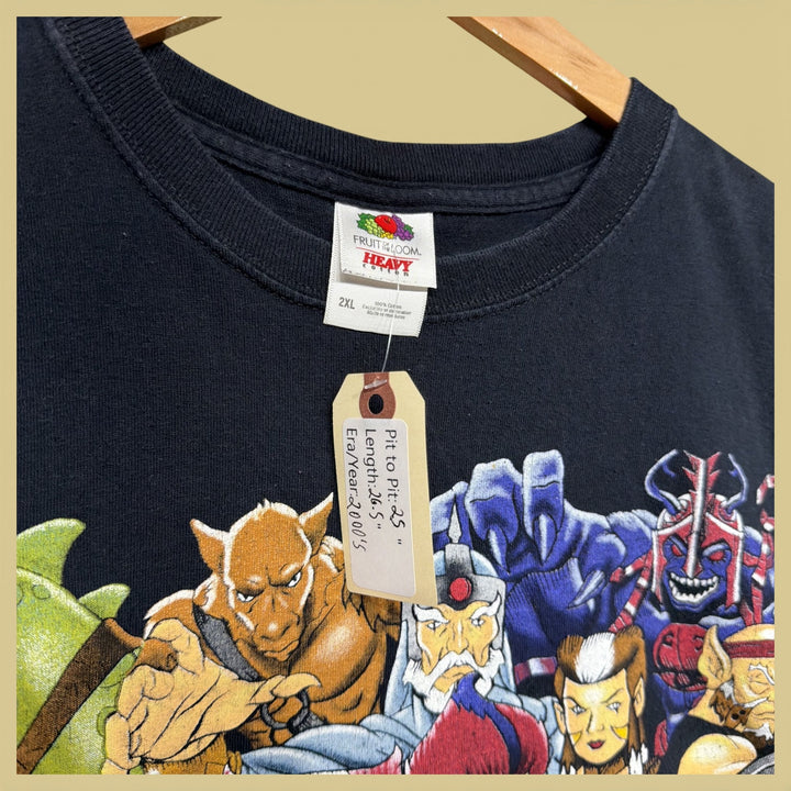 Vintage Thundercats 2000s CartoonT Shirt Size XXL
