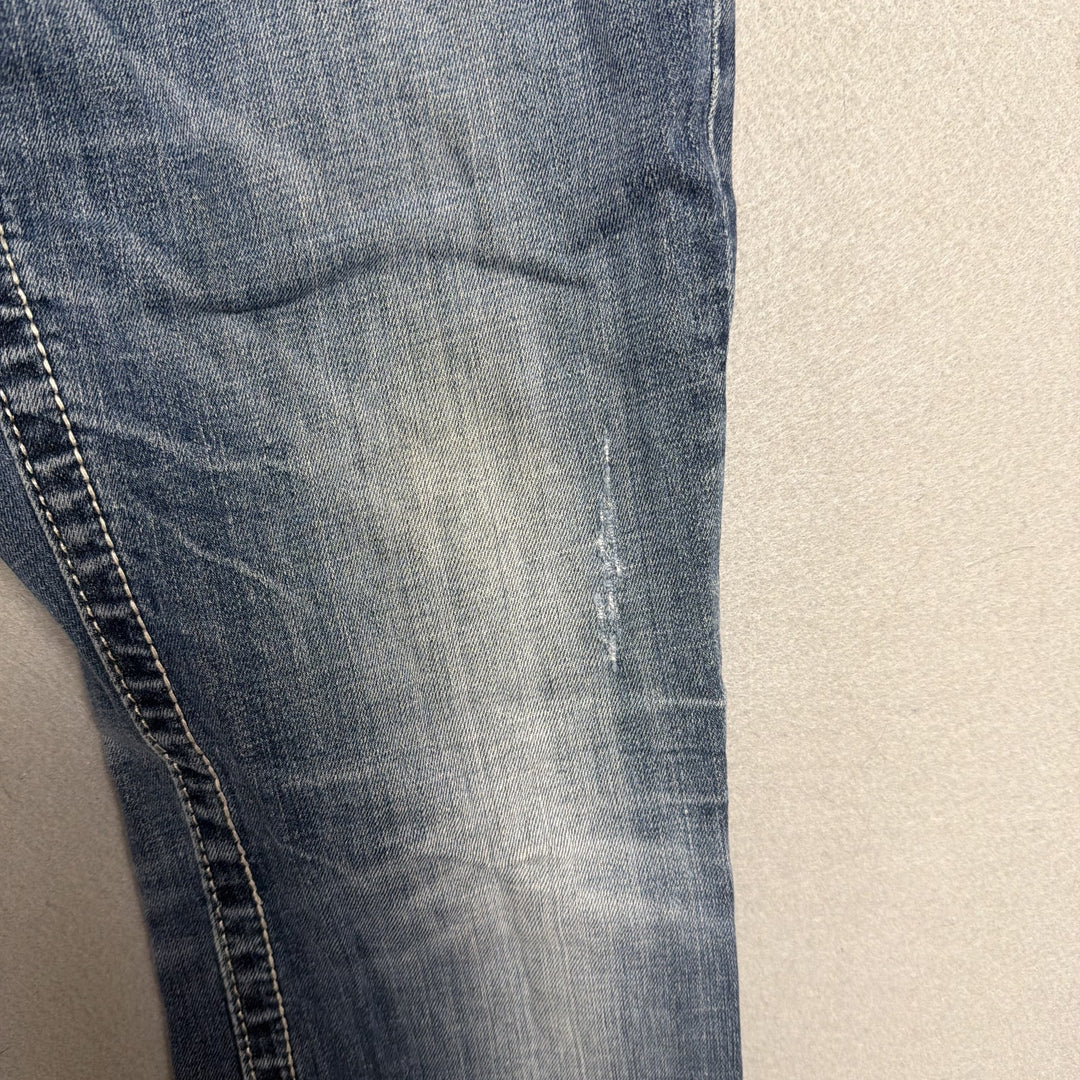 Vintage Miss Me Y2K Embellished Pocket  Jeans Size 28