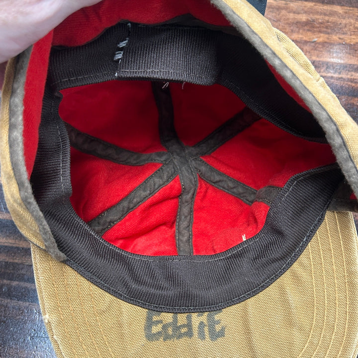 Vintage 90's Carhart Canvas Insulated Work Hat W/ Neck Flap