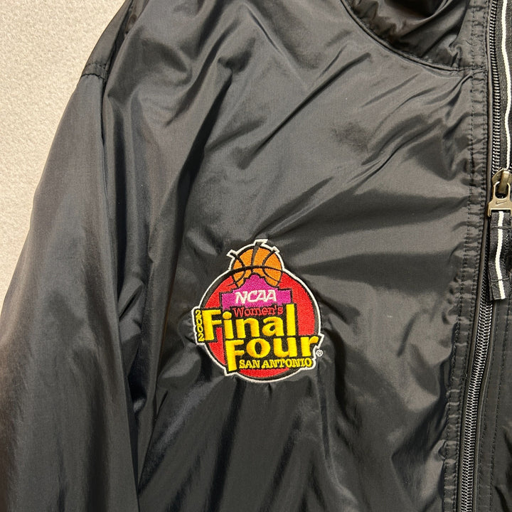 Nike NCAA 2002 Women's Final Four San Antonio Windbreaker Jacket Black Men's L