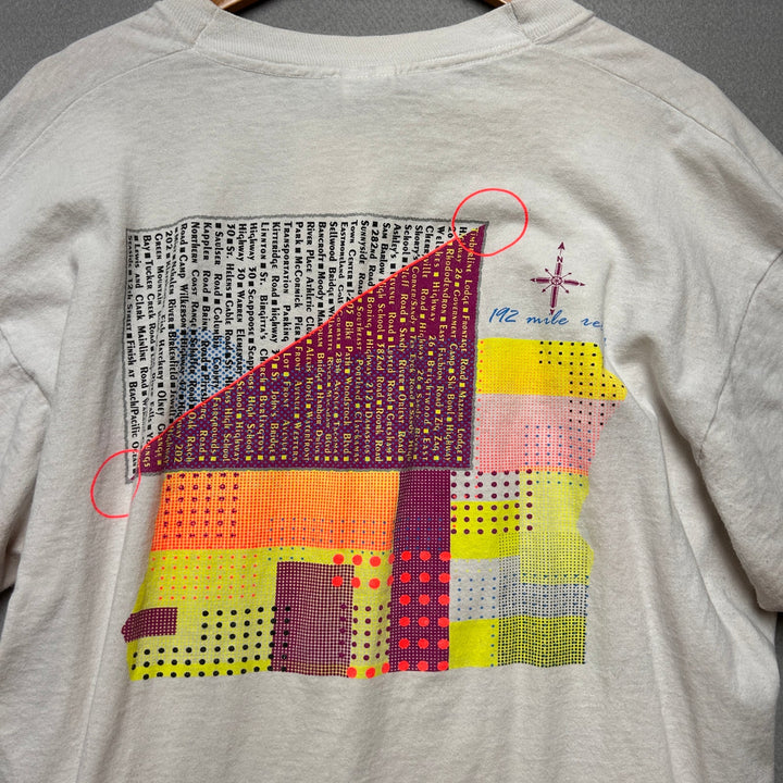 Vintage Hood 2 Coast Race Apple Computers T Shirt Size Xl