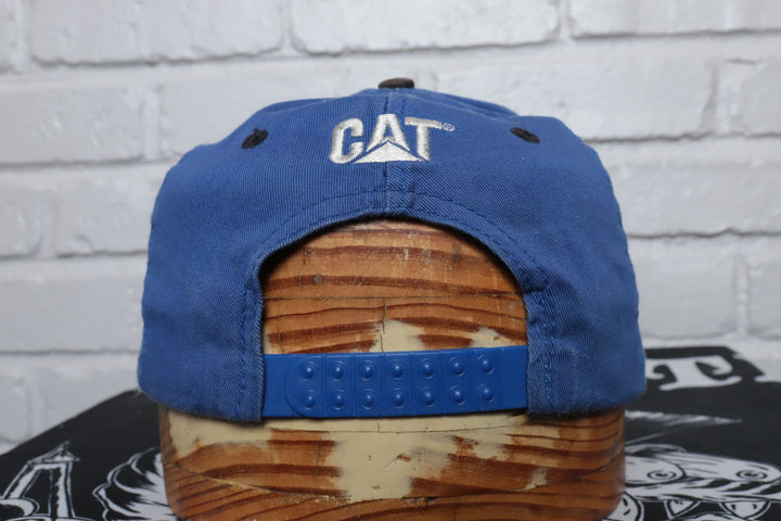 90s Vintage Caterpillar Embroidered Snapback Hat