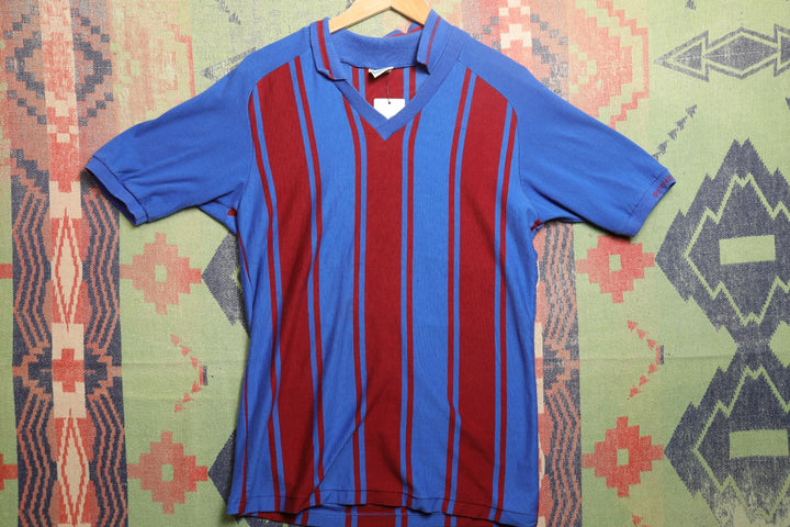 Merner Roth Vintage Striped Polo Shirt Medium 90s