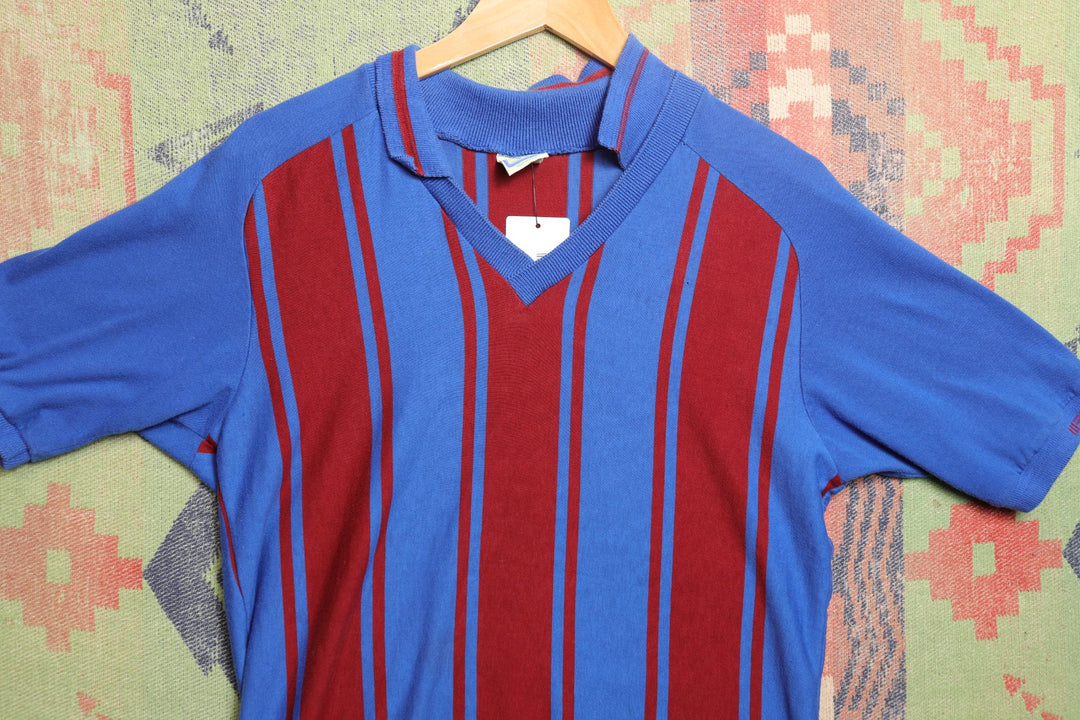 Merner Roth Vintage Striped Polo Shirt Medium 90s