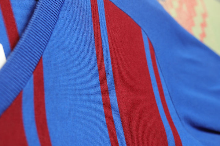 Merner Roth Vintage Striped Polo Shirt Medium 90s