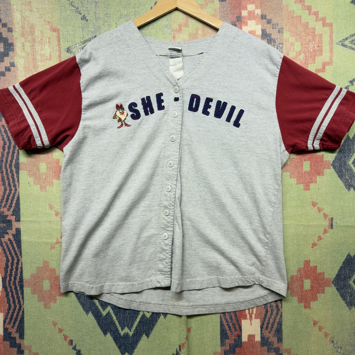 Looney Tunes She Devil Vintage Jersey Size Large 2000s