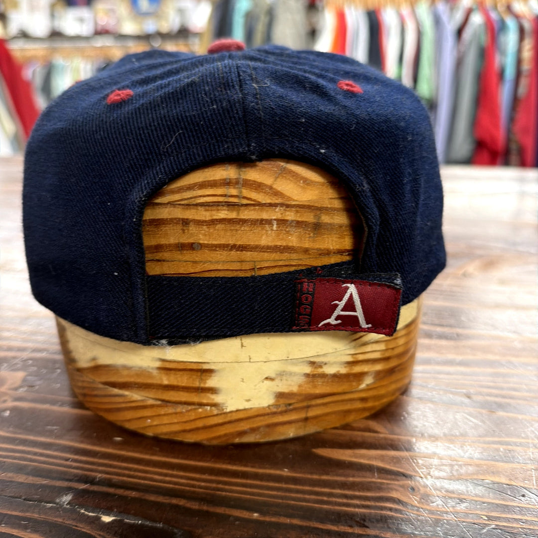 Vintage Arkansas Razorbacks Top of the World Strap back Hat