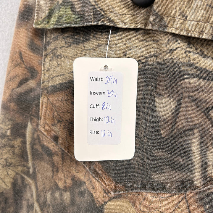 Vintage Liberty Advantage Camo Cargo Pants Size 29X30