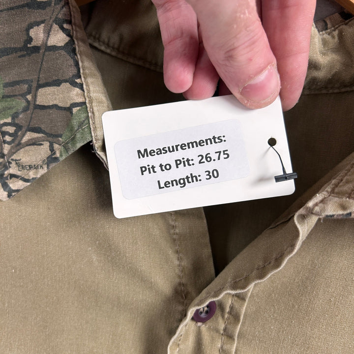 Vintage GAT Guns Trebark Camo Shirt Size XL