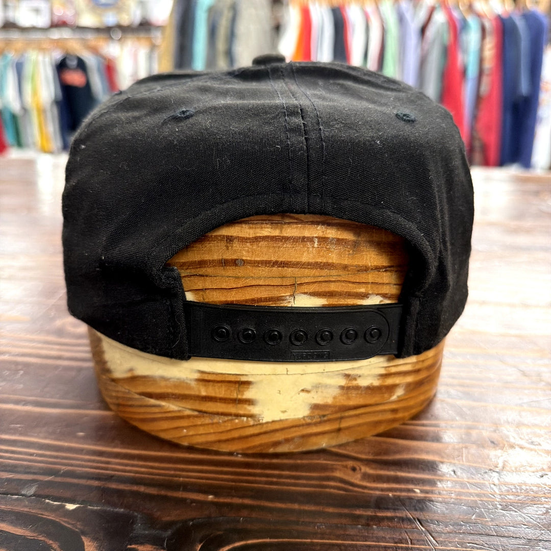 Vintage John Deere Dave White Implement Snapback Hat