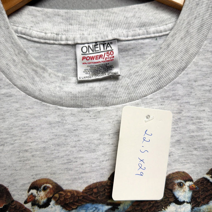 Vintage Birds on a Beach T Shirt Size XL