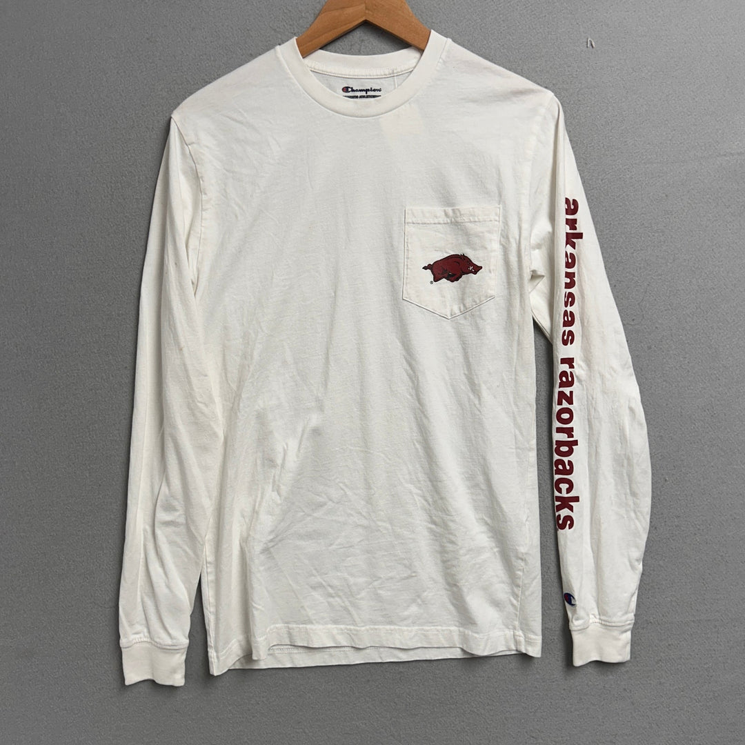 University of Arkansas Long Sleeve T Shirt Size Small