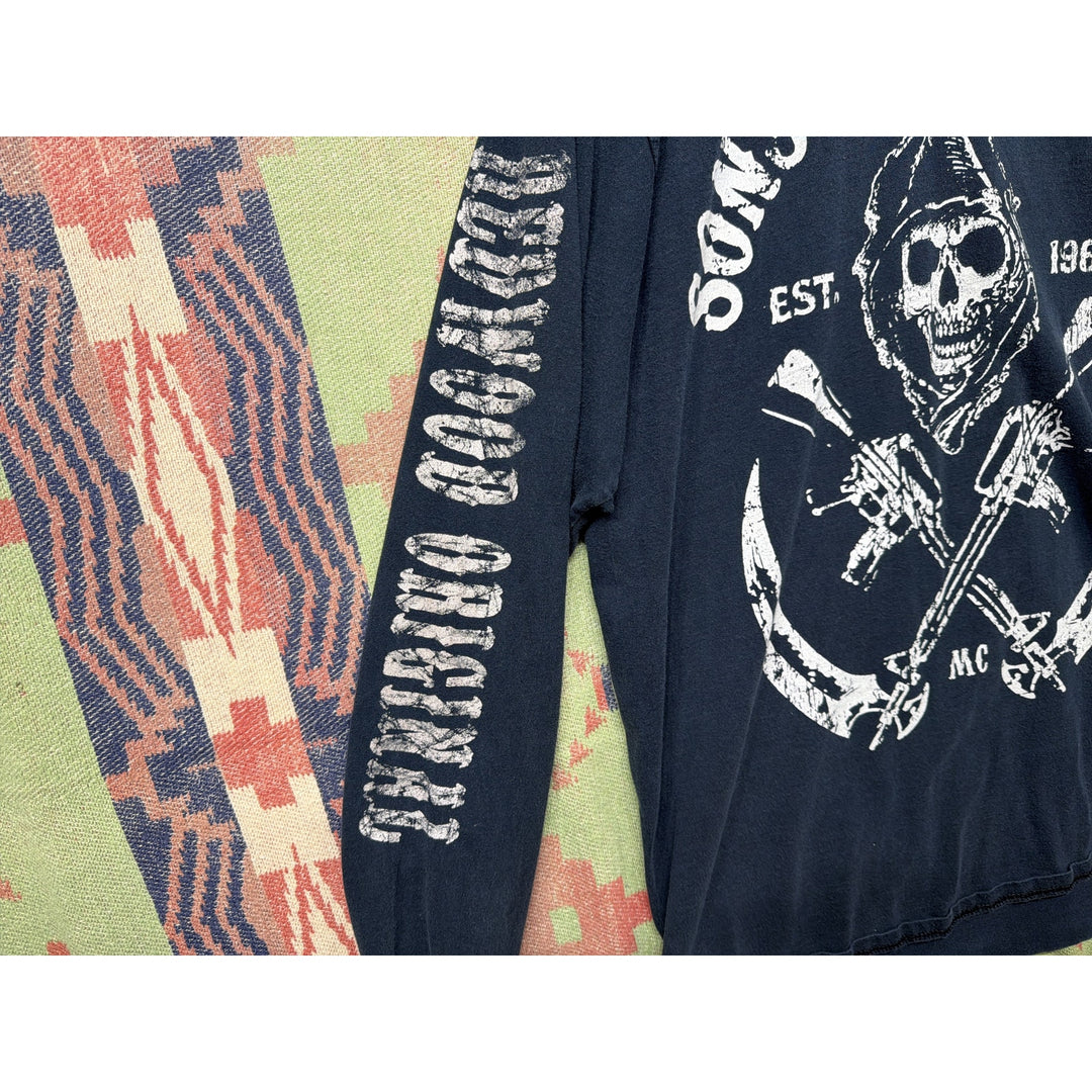 Sons Of Anarchy Vintage Long Sleeve T Shirt Size Large  2000s Y2K Biker TV