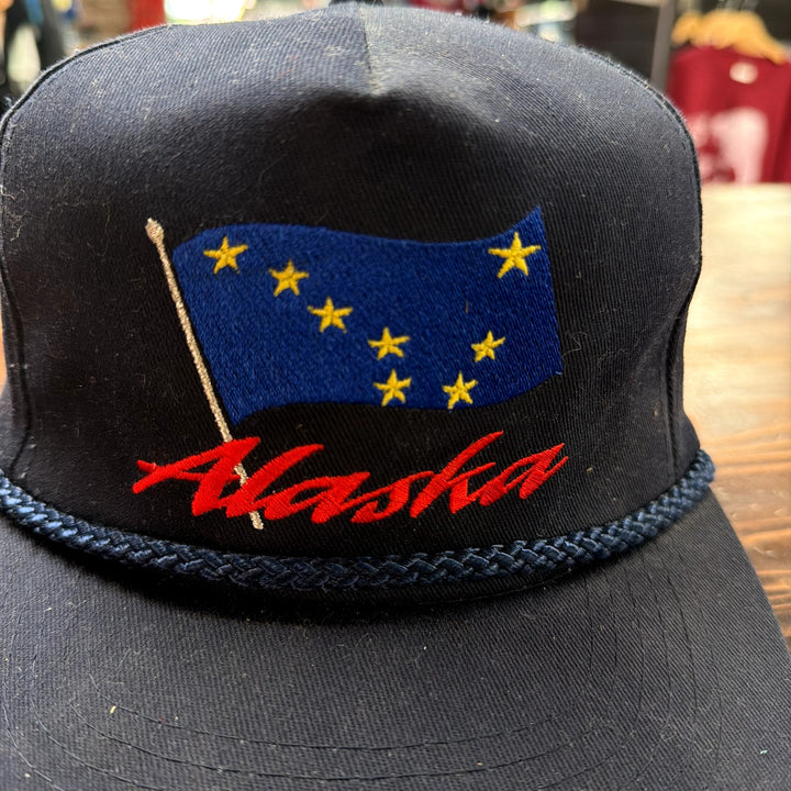 Vintage Alaska Flag Snapback Hat