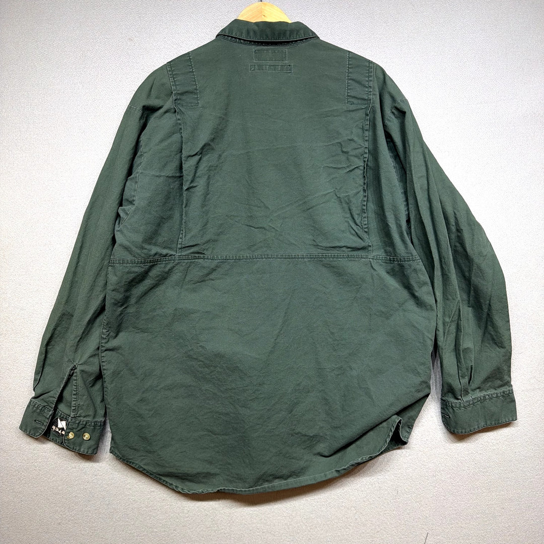 Vintage Columbia Hunting button Down Shirt Size Large
