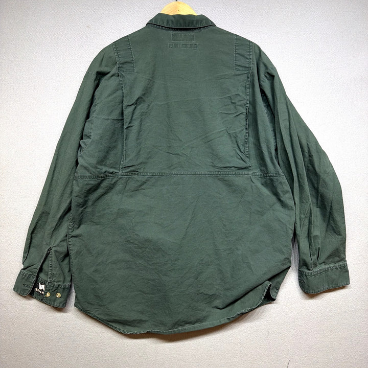Vintage Columbia Hunting button Down Shirt Size Large