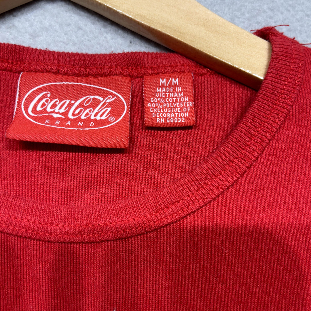 Vintage Coke Womens T Shirt Coca Cola Size Medium