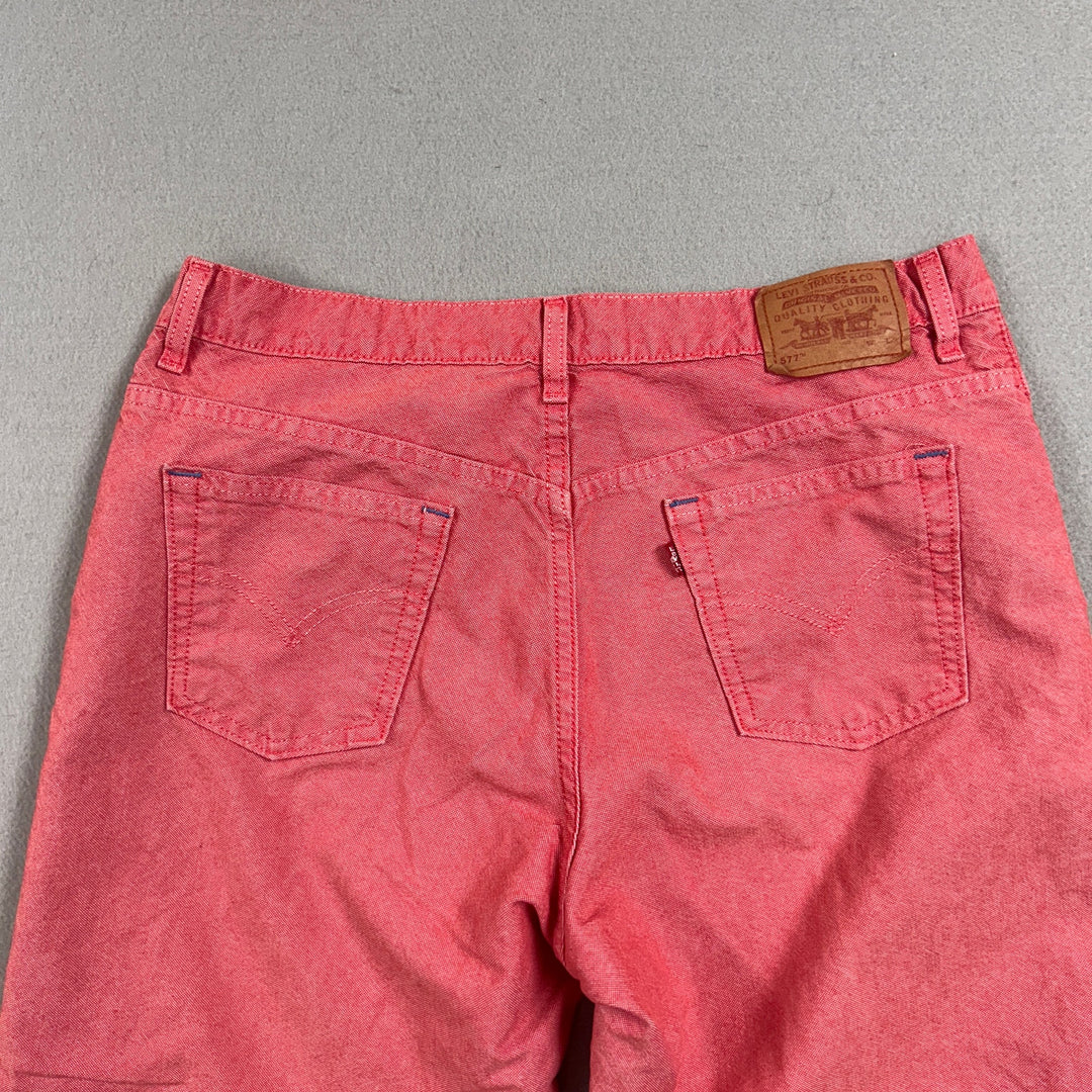 Vintage Levis 577 Cropped Capri Pants Size 14