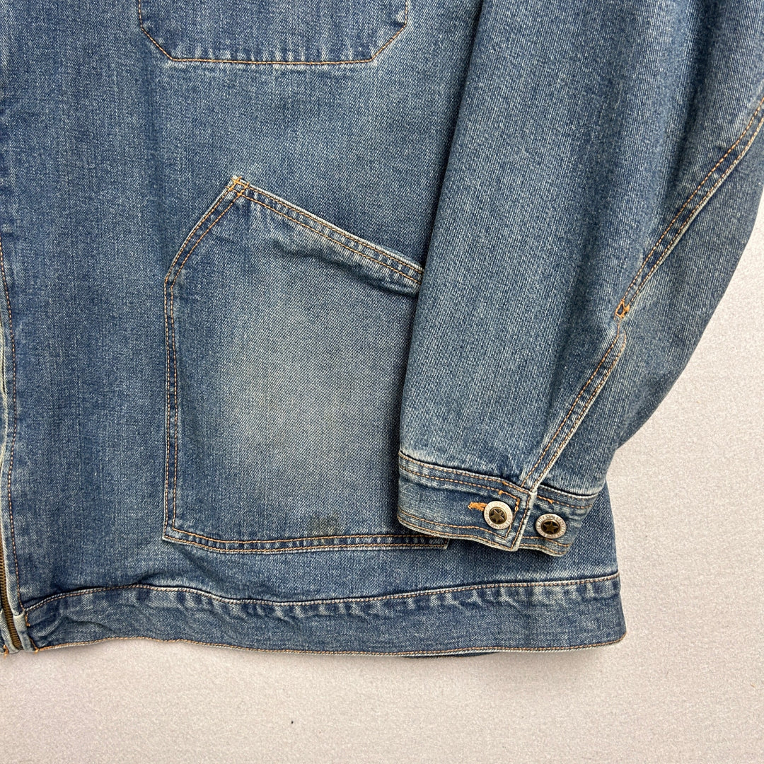 Vintage Liberty Blues Y2K Denim Jacket Size 7XL