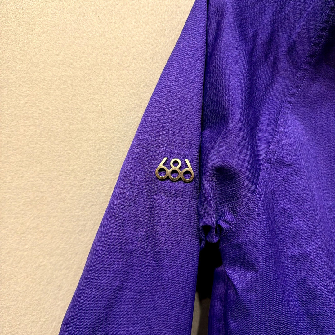 686 Infinidry Purple Women's Snowboarding Jacket Size Medium