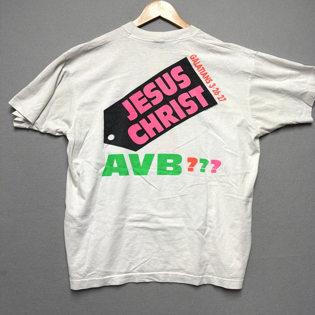 Vintage Jesus What's your tag say T Shirt size XL