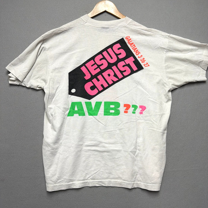 Vintage Jesus What's your tag say T Shirt size XL