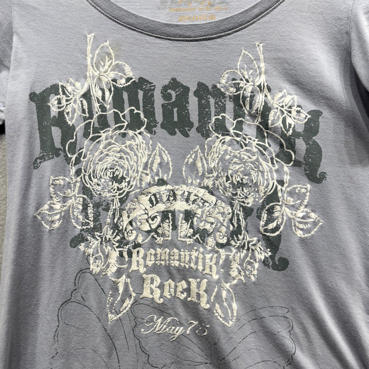 Vintage Romantik Rock Y2K T Shirt Size Medium