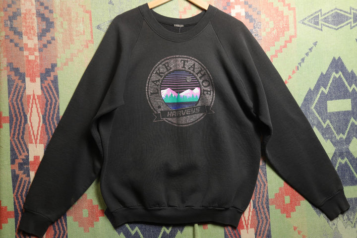 Lake Tahoe Vintage Sweatshirt Medium 90s
