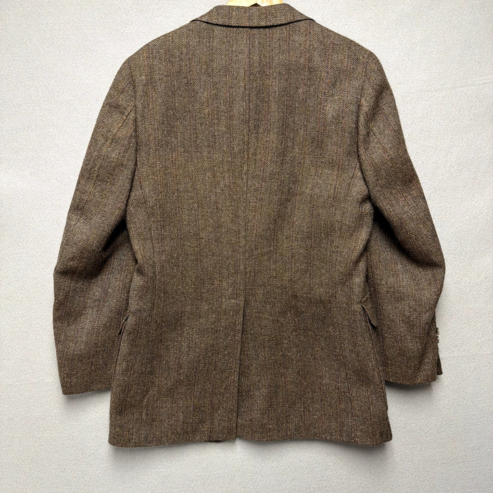Vintage Polo University Tweed Jacket Size Medium