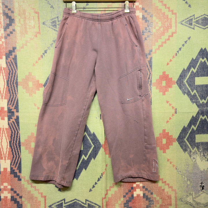 Youth Nike Vintage Tie Dye Sweat Pants Size Large 2000s