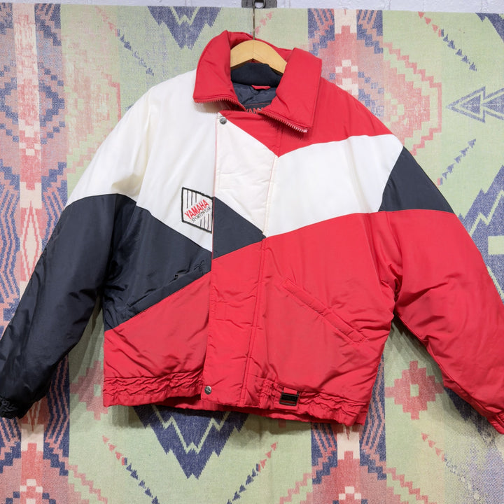Yamaha Vintage Puffer Jacket Large 90s