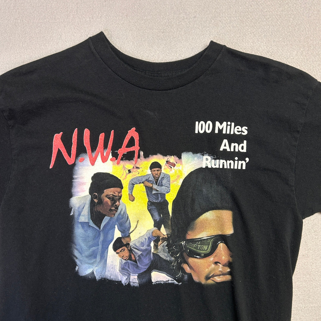 NWA 100 Miles and Runnin T Shirt Size Medium