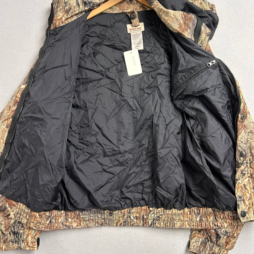 Mossy Oak Duck Blind Camo Jacket size Large