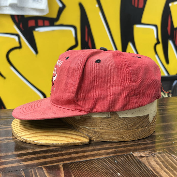 Chicago Bulls Vintage Faded Snapback Hat 90s