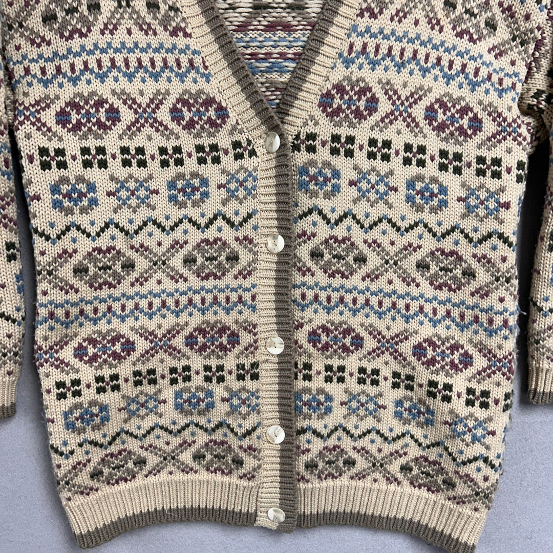 Vintage Best American Clothing Co Cardigan Sweater Size Medium