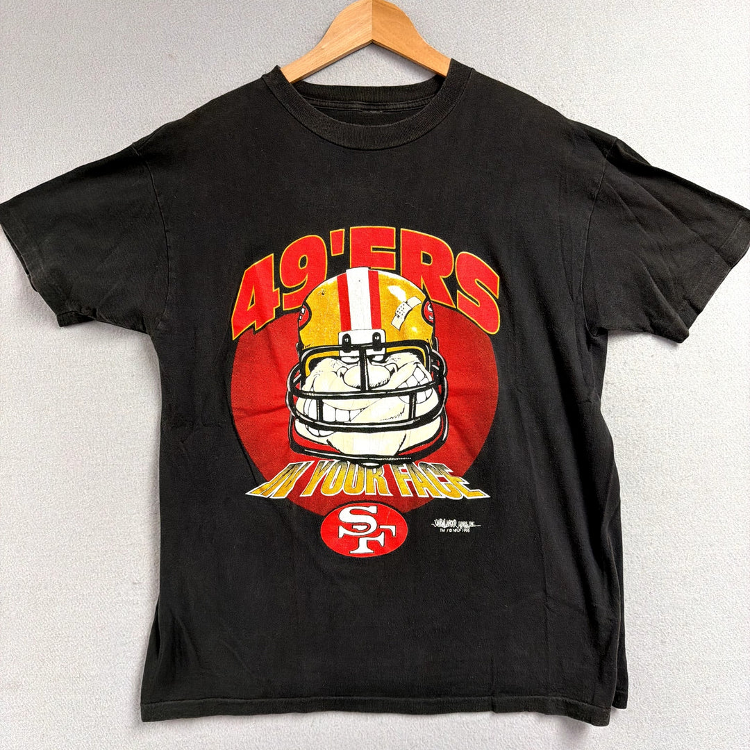 Vintage San Francisco 49ers In your Face T Shirt Size Large