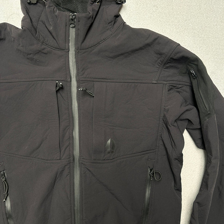 Bearded Goat Fleece Lined Soft Shell Jacket size Medium