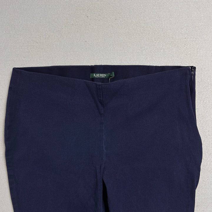 Lauren Ralph Lauren Navy Blue Dress Capris Size 18 W